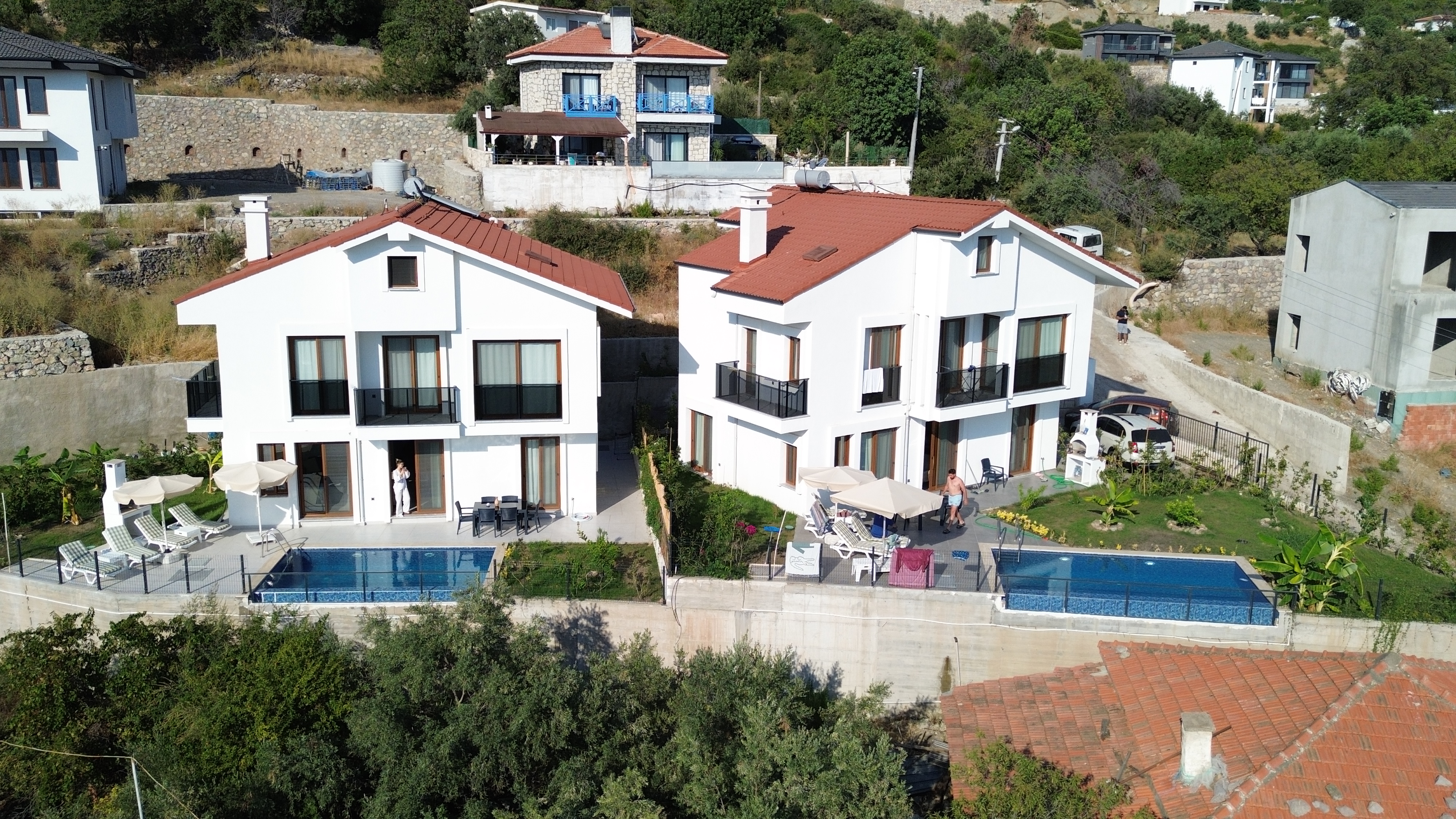 MARMARİS SÖĞÜTTE SONSUZLUK HAVUZ DENİZ MANZARALI SIFIR 4+1 VİLLA